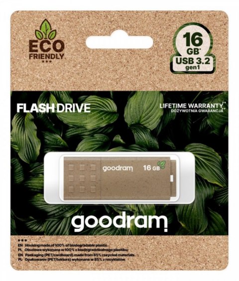 Pendrive (Pamięć USB) GOODRAM (16 GB /USB 3.0 /Brązowy )