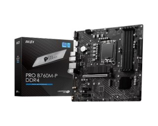 Płyta główna MSI PRO B760M-P DDR4 LGA1700 microATX