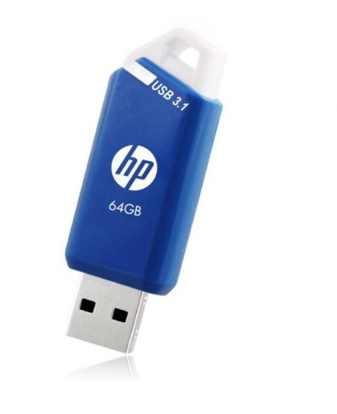 Pendrive (Pamięć USB) HP (64 GB /Biało-niebieski )