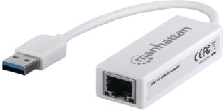 Karta sieciowa przewodowa MANHATTAN Adapter SuperSpeed USB 3.0 506847