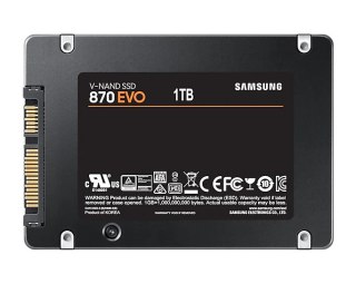 Dysk SSD SAMSUNG MZ-77E1T0B/EU 870 Evo (2.5″ /1 TB /SATA III (6 Gb/s) /560MB/s /530MB/s)