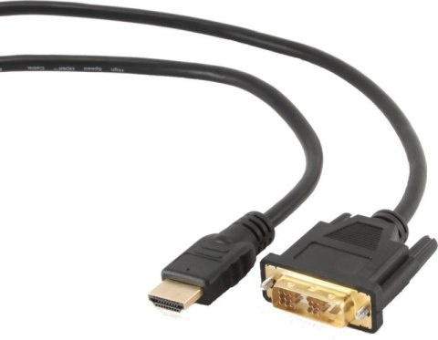 GEMBIRD HDMI - DVI 5 m 5m /s1x HDMI (wtyk) 1x DVI