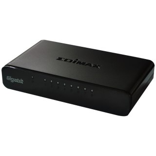 Edimax ES-5800G V3 łącza sieciowe Nie zarządzany Gigabit Ethernet (10/100/1000) Czarny