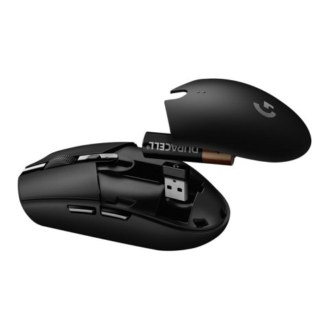 Logitech G G305 myszka Po prawej stronie RF Wireless Optyczny 12000 DPI