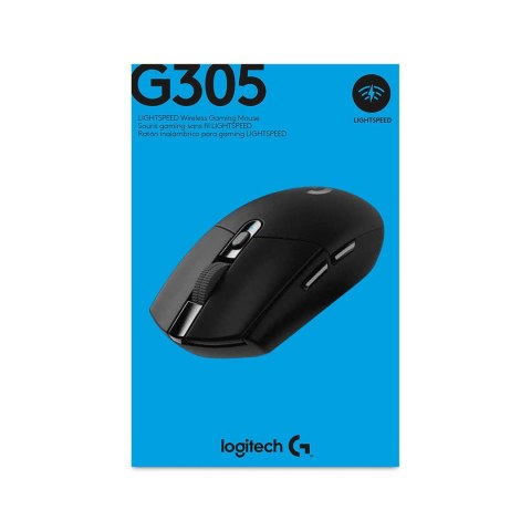 Logitech G G305 myszka Po prawej stronie RF Wireless Optyczny 12000 DPI