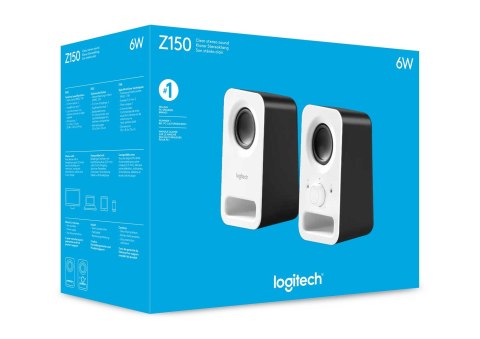 Logitech Z150 Multimedia Speakers, Głośniki biały