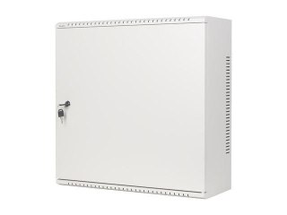 Szafa instalacyjna Rack Wisząca 19" 6U+3U 540x200 Niskoprofilowa Szara Lanberg (złożona)