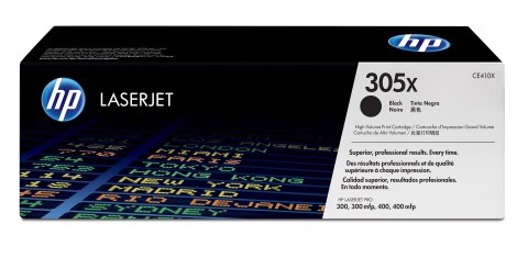 Toner HP czarny HP 305X, HP305X=CE410X, 4000 str.