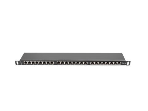 LANBERG PATCH PANEL 24 PORT 0.5U KAT.5E FTP CZARNY