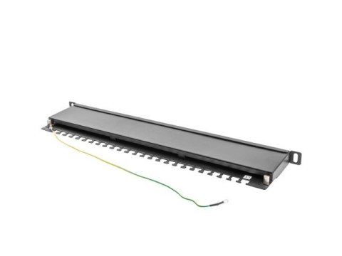 LANBERG PATCH PANEL 24 PORT 0.5U KAT.5E FTP CZARNY