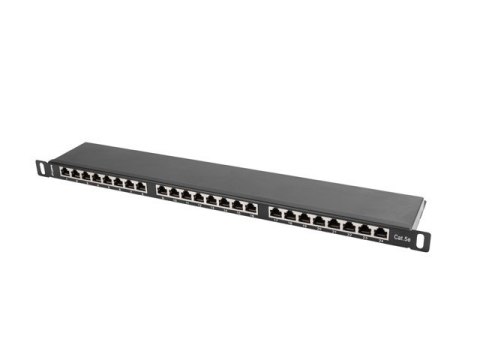 LANBERG PATCH PANEL 24 PORT 0.5U KAT.5E FTP CZARNY