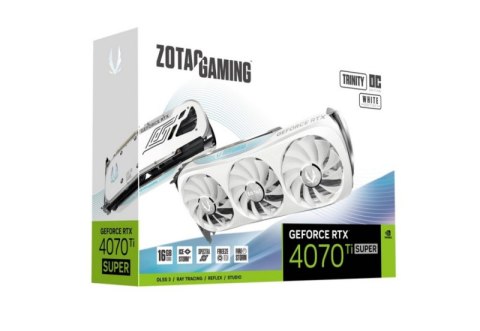 Karta graficzna ZOTAC GeForce RTX 4070 Ti SUPER TRINITY OC 16 GB (ZT-D40730Q-10P)