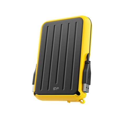 Dysk zewnętrzny Silicon Power Armor A66 5TB 2,5" USB 3.2 IPX4 Yellow