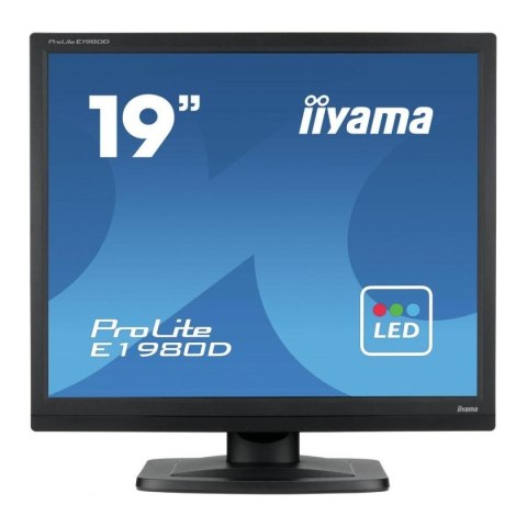 Monitor do biura iiyama ProLite E1980D-B1 TN VGA DVI