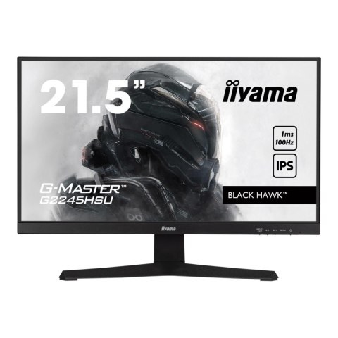 Monitor iiyama 21,5" G-Master G2245HSU-B1 Black Hawk IPS FHD 100Hz HDMI DP HUB głośniki