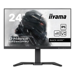 Monitor iiyama 23,8" G-Master GB2445HSU-B1 Black Hawk IPS FHD 100Hz HDMI DP HUB głośniki