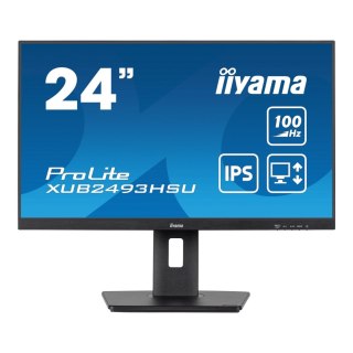 Monitor iiyama 23,8" ProLite XUB2493HSU-B6 IPS FHD 100Hz HDMI DP HUB głośniki