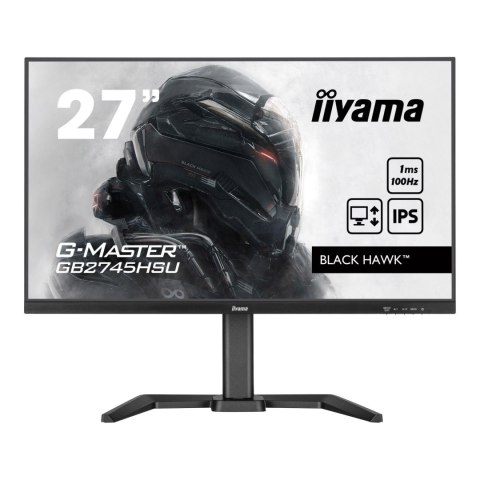 Monitor iiyama 27" G-MASTER GB2745HSU-B1 BLACK HAWK IPS HDMI DP 2xUSB głośniki