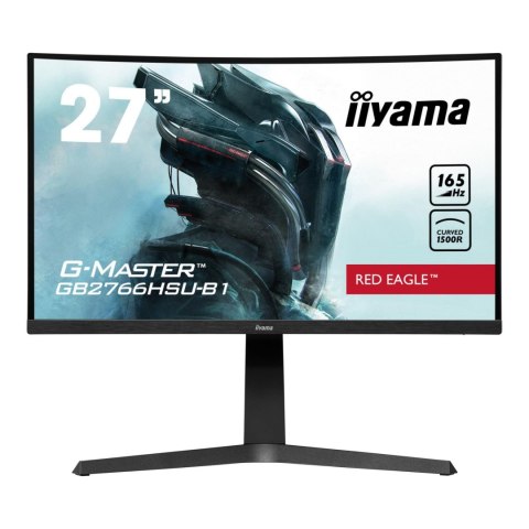 Monitor iiyama 27" G-MASTER GB2766HSU-B1 Red Eagle VA 2xHDMI DP 2xUSB-A USB-B głośniki