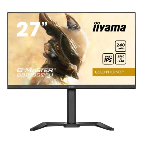 Monitor iiyama 27" G-MASTER GB2790QSU-B5 Gold Phoenix IPS HDMI DP 2xUSB-A USB-B głośniki