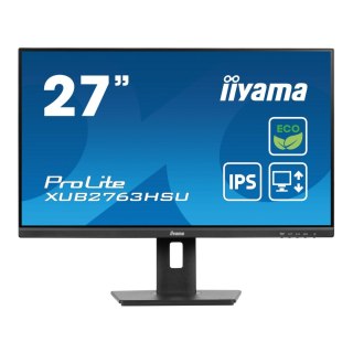 Monitor iiyama 27" ProLite XUB2763HSU-B1 IPS 100Hz HDMI DP 2xUSB-A USB-B głośniki