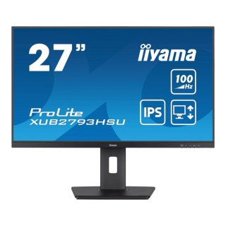 Monitor iiyama 27" ProLite XUB2793HSU-B6 IPS 100Hz HDMI DP 2xUSB-A USB-B głośniki