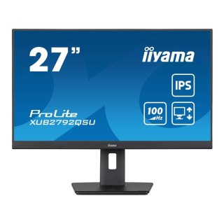 Monitor iiyama 27" ProLite XUB2792QSU-B6 IPS 100Hz HDMI DP 4xUSB-A USB-B głośniki