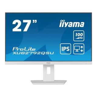 Monitor iiyama 27" ProLite XUB2792QSU-W6 IPS 100Hz HDMI DP 4xUSB-A USB-B głośniki