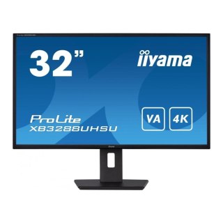 Monitor iiyama 31,5" ProLite XB3288UHSU-B5 VA 2xHDMI DP głośniki