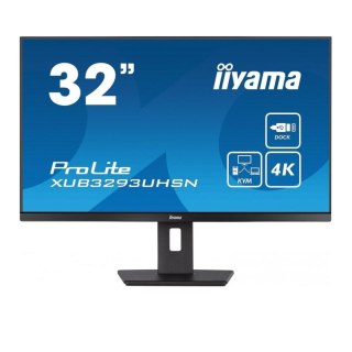 Monitor iiyama 31,5" ProLite XUB3293UHSN-B5 IPS HDMI DP USB-C głośniki