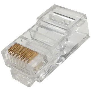 Wtyk RJ45 UTP kat. 6, drut, Netrack (100 szt)