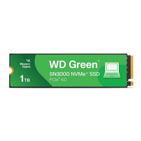 Dysk SSD WD Green SN3000 1TB M.2 2280 NVMe (5000/4200 MB/s) WDS100T4G1E BULK