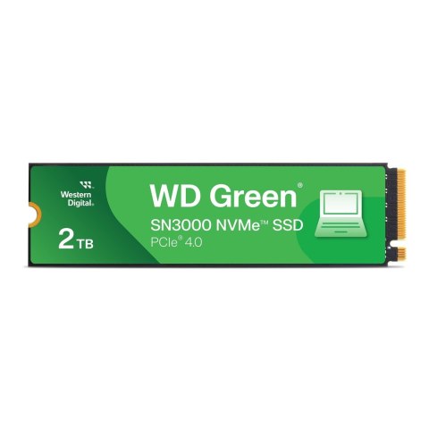 Dysk SSD WD Green SN3000 2TB M.2 2280 NVMe (5000/4200 MB/s) WDS200T4G1E BULK