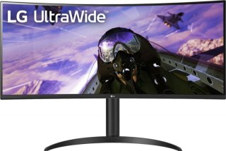 Monitor LG 34WP65CP-B.AEU (34" /VA /160Hz /3440 x 1440 /Biało-srebrny)