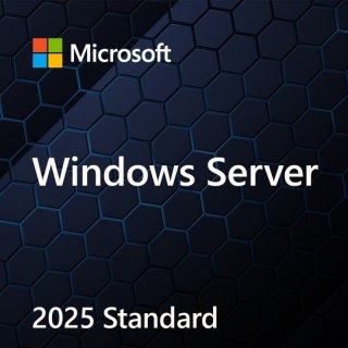 System operacyjny MICROSOFT Windows Server Standard 2025 64-bit ENG DVD 16-core OEM EP2-25187