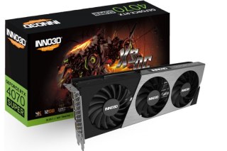 Karta graficzna INNO3D GeForce RTX 4070 SUPER X3 OC 12GB GDDR6X (N407S3-126XX-186162L)