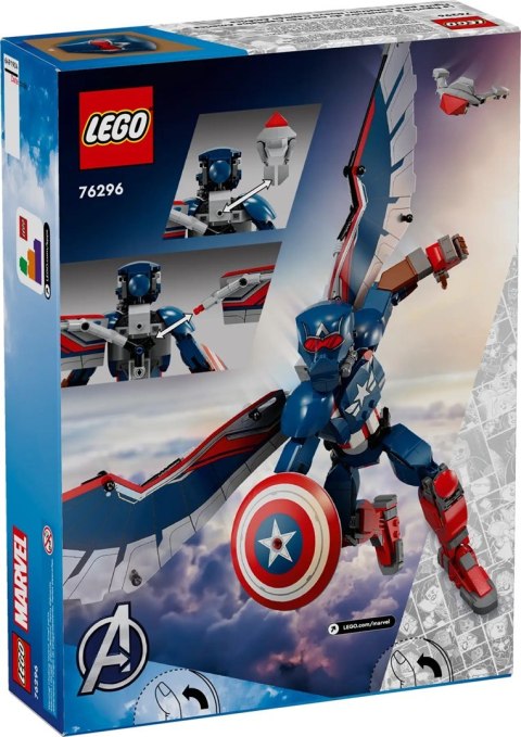 LEGO 76296 Marvel Figurka nowego Kapitana Ameryki