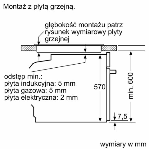 Piekarnik BOSCH HQG572EB3