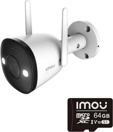 Kamera IP Imou Bullet 2 4MP IPC-F42FEP z kartą pamięci 64GB