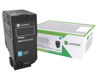 Kaseta z tonerem LEXMARK CS725 Błękitny 74C2HCE