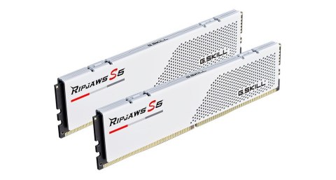 G.SKILL RIPJAWS S5 DDR5 2X16GB 5200MHZ CL40 XMP3 WHITE F5-5200J4040A16GX2-RS5W