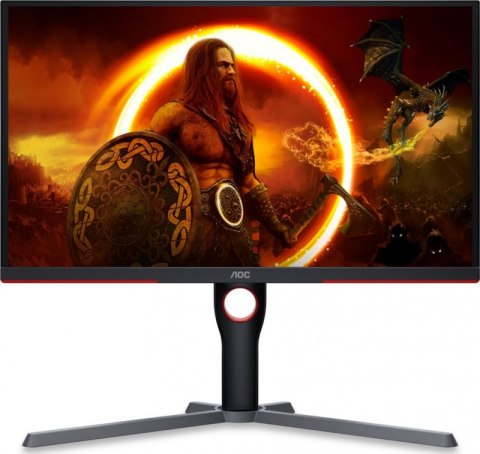 Monitor AOC 25G3ZM/BK (24.5" /VA /240Hz /1920 x 1080 /Czarno-czerwony)