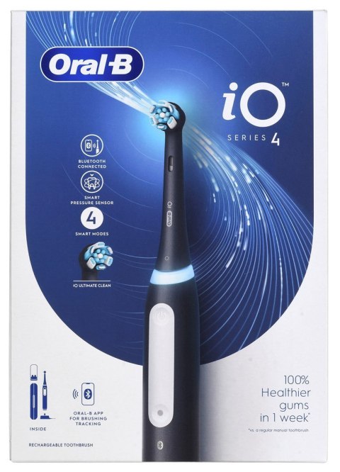 Braun Oral-B szczoteczka elektryczna iO 4 BLACK