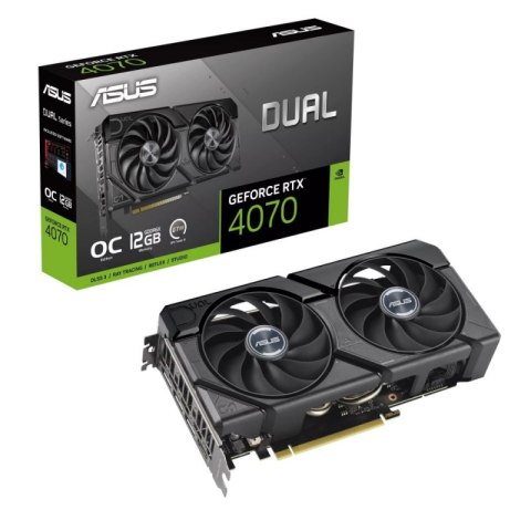 Karta graficzna ASUS GeForce RTX 4070 EVO OC 12 GB (DUAL-RTX4070-O12G-EVO)