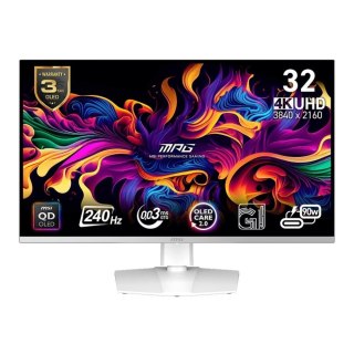 Monitor MSI 31,5" MPG 321URXW QD-OLED 4K 240Hz 2xHDMI DP HUB