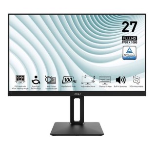 Monitor MSI PRO MP271AP (27" /TFT IPS /100Hz /1920 x 1080 /Czarny)