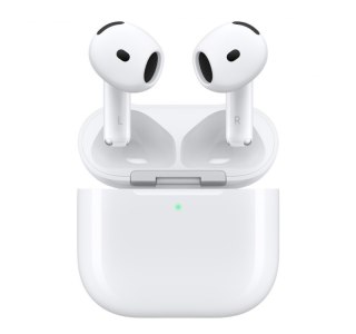 Słuchawki bezprzewodowe APPLE AirPods 4 (ANC) (Biały)