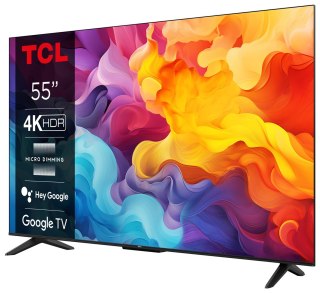 Telewizor 55" TCL 55P655 4K UHD HDR 10 Google TV