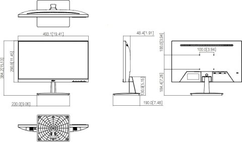 Monitor 22" Dahua LM22-L200N