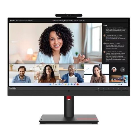 Monitor Lenovo 23,8" ThinkVision T24mv-30 (63D7UAT3EU) HDMI DP 4xUSB 3.0 USB-C RJ-45 głośniki 2x5W Monitor Lenovo 23,8" ThinkVision T24mv-30 (63D7UAT3EU) HDMI DP 4xUSB 3.0 USB-C RJ-45 głośniki 2x5W